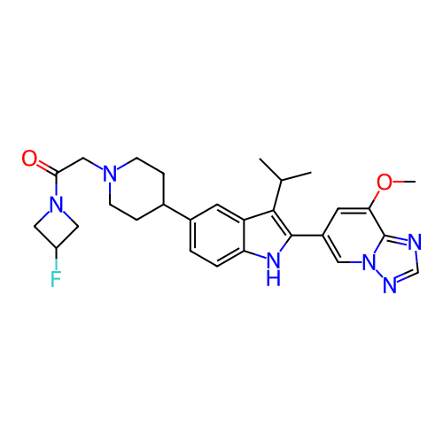 Chemical structure of BindingDB Monomer ID 274078