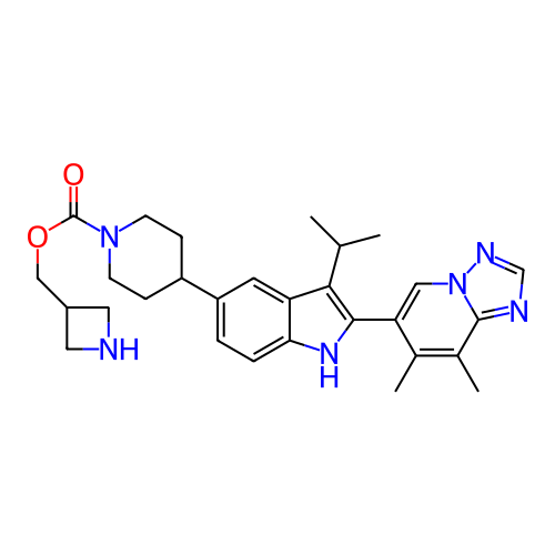 Chemical structure of BindingDB Monomer ID 274155