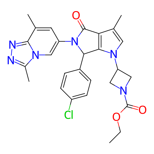 Chemical structure of BindingDB Monomer ID 274214