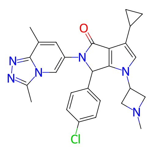 Chemical structure of BindingDB Monomer ID 274221
