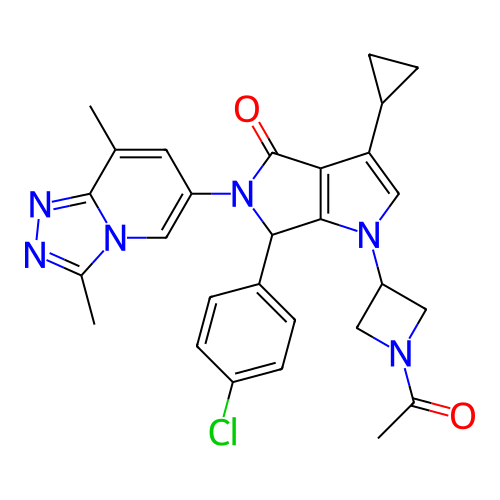 Chemical structure of BindingDB Monomer ID 274222
