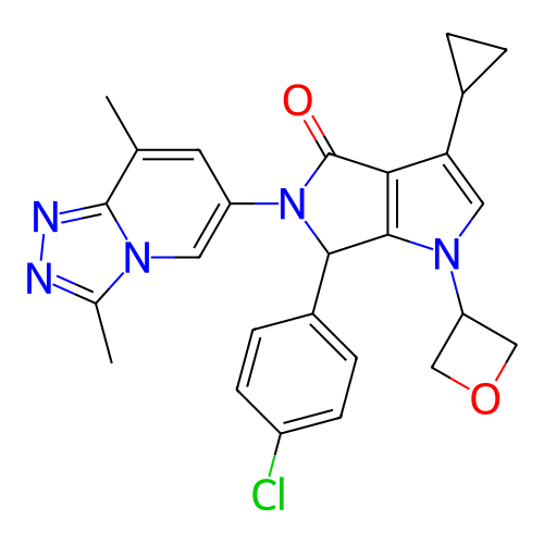 Chemical structure of BindingDB Monomer ID 274223