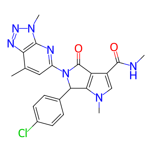 Chemical structure of BindingDB Monomer ID 274292