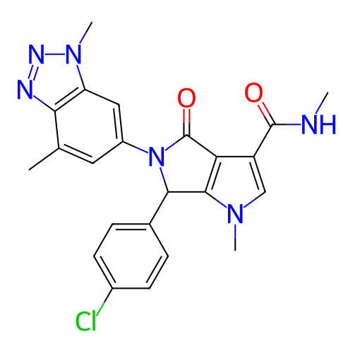 Chemical structure of BindingDB Monomer ID 274297