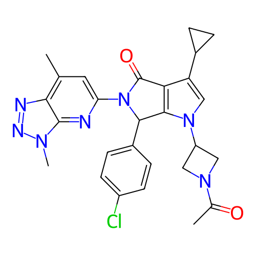 Chemical structure of BindingDB Monomer ID 274304