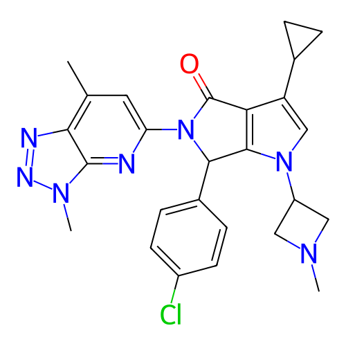 Chemical structure of BindingDB Monomer ID 274305