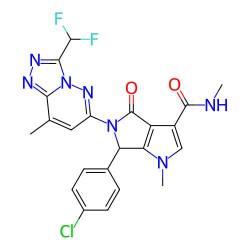 Chemical structure of BindingDB Monomer ID 274307