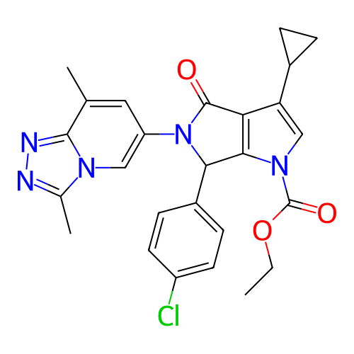 Chemical structure of BindingDB Monomer ID 274324