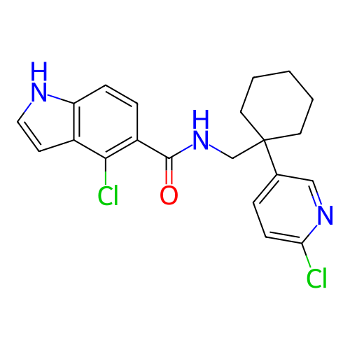 Chemical structure of BindingDB Monomer ID 274348