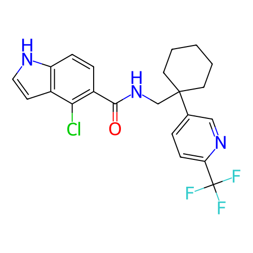 Chemical structure of BindingDB Monomer ID 274349