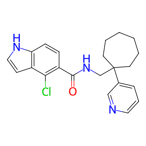 Chemical structure of BindingDB Monomer ID 274355