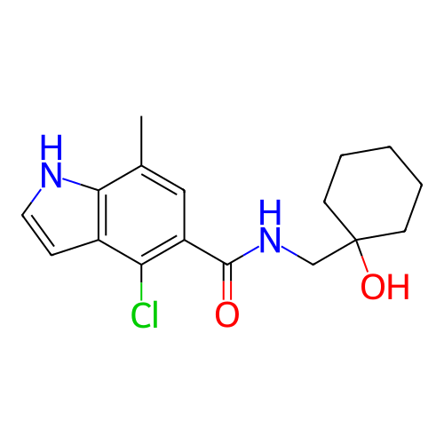 Chemical structure of BindingDB Monomer ID 274356