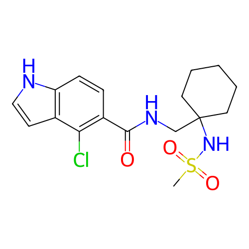 Chemical structure of BindingDB Monomer ID 274383
