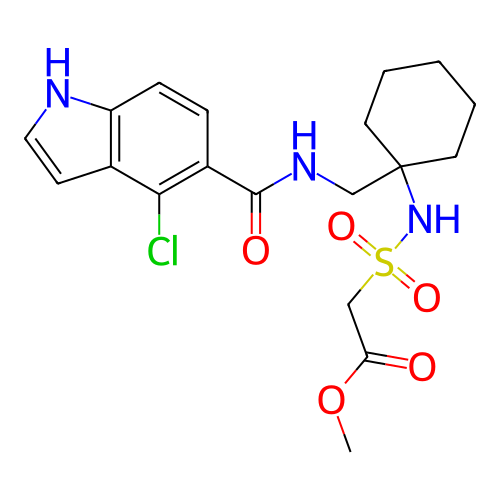 Chemical structure of BindingDB Monomer ID 274387
