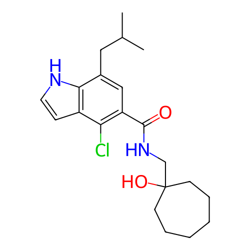 Chemical structure of BindingDB Monomer ID 274388