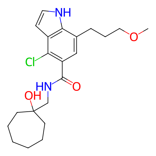 Chemical structure of BindingDB Monomer ID 274389