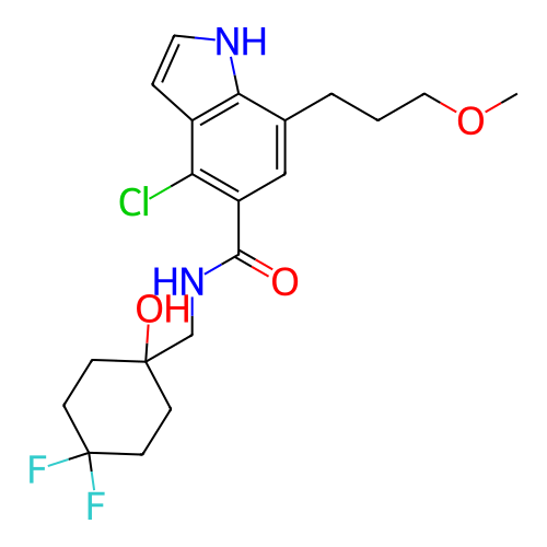 Chemical structure of BindingDB Monomer ID 274391