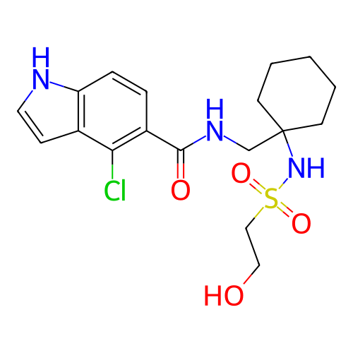 Chemical structure of BindingDB Monomer ID 274392