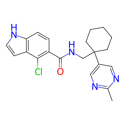 Chemical structure of BindingDB Monomer ID 274394
