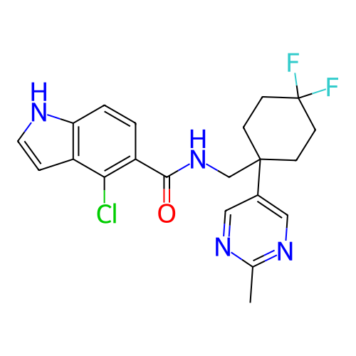 Chemical structure of BindingDB Monomer ID 274396