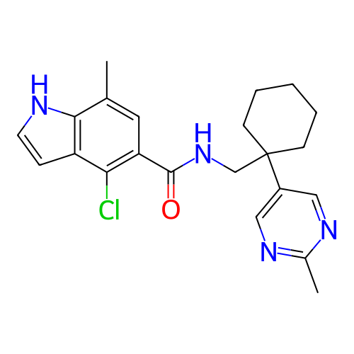 Chemical structure of BindingDB Monomer ID 274398