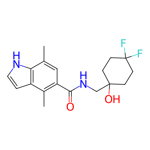 Chemical structure of BindingDB Monomer ID 274399