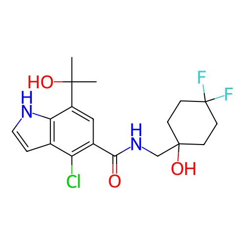 Chemical structure of BindingDB Monomer ID 274404