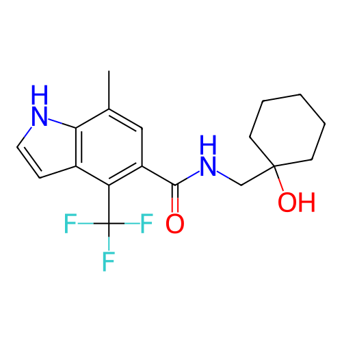 Chemical structure of BindingDB Monomer ID 274405