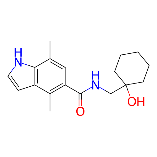 Chemical structure of BindingDB Monomer ID 274407