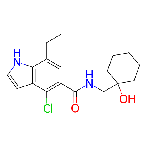 Chemical structure of BindingDB Monomer ID 274408
