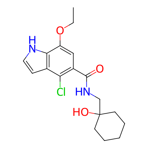 Chemical structure of BindingDB Monomer ID 274415