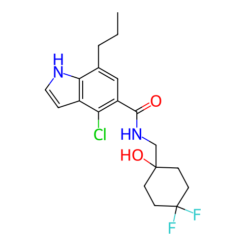 Chemical structure of BindingDB Monomer ID 274419