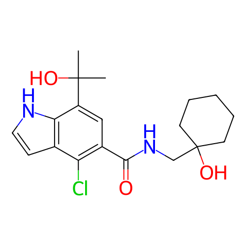 Chemical structure of BindingDB Monomer ID 274425