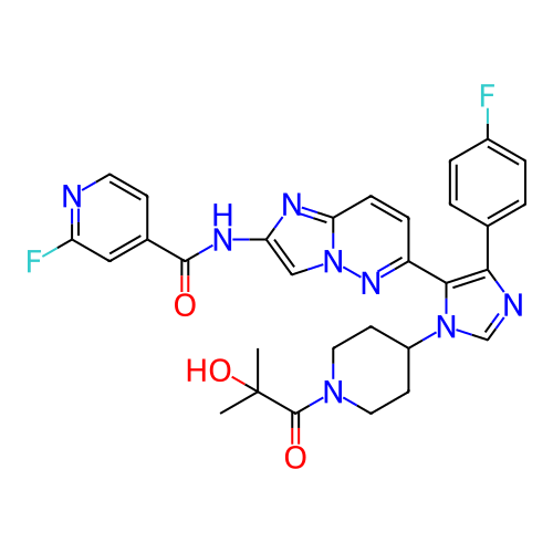 Chemical structure of BindingDB Monomer ID 274486