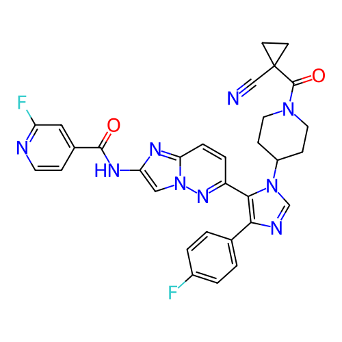 Chemical structure of BindingDB Monomer ID 274501