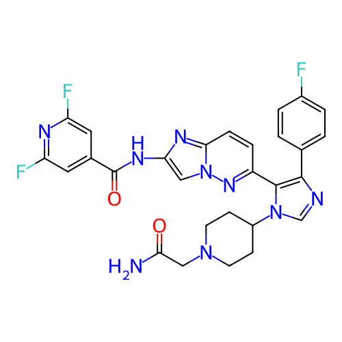 Chemical structure of BindingDB Monomer ID 274519
