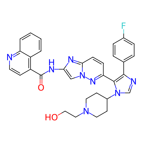 Chemical structure of BindingDB Monomer ID 274541