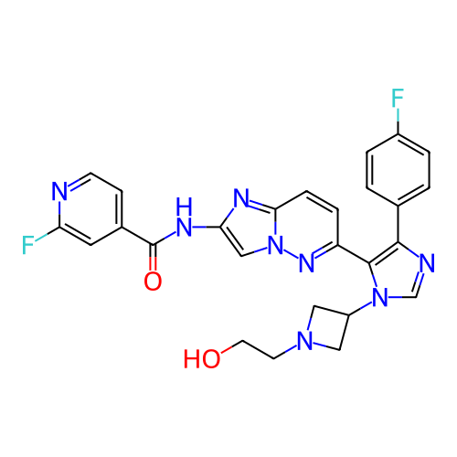 Chemical structure of BindingDB Monomer ID 274578