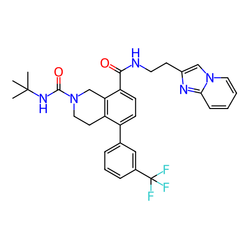 Chemical structure of BindingDB Monomer ID 274984