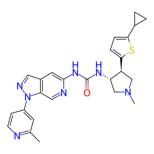 Chemical structure of BindingDB Monomer ID 275270