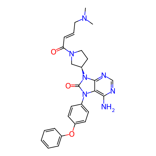 Chemical structure of BindingDB Monomer ID 275489