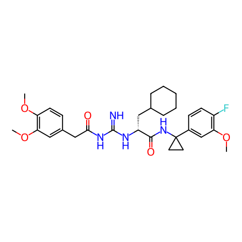 Chemical structure of BindingDB Monomer ID 275512
