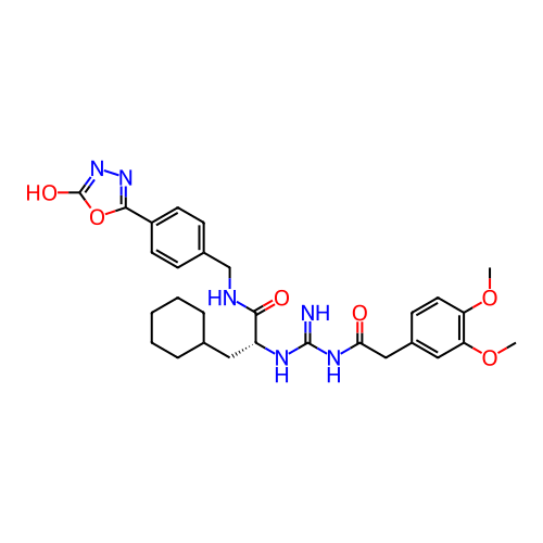Chemical structure of BindingDB Monomer ID 275696