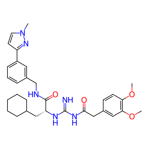 Chemical structure of BindingDB Monomer ID 275705