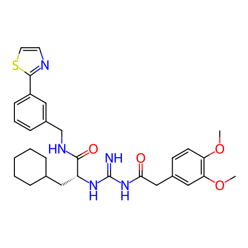 Chemical structure of BindingDB Monomer ID 275709