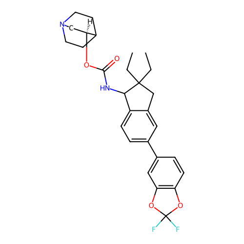 Chemical structure of BindingDB Monomer ID 276355