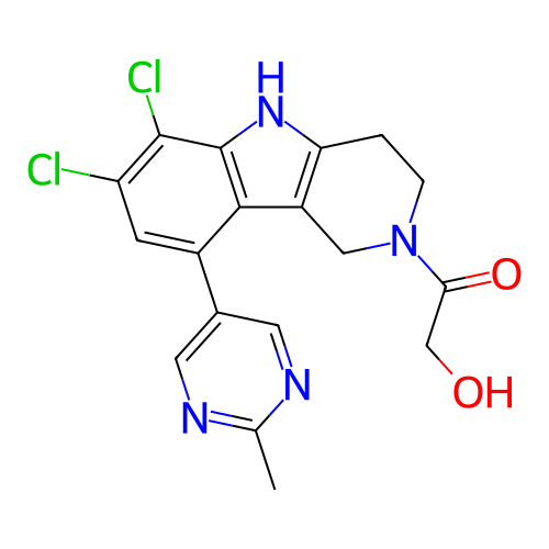 Chemical structure of BindingDB Monomer ID 276537
