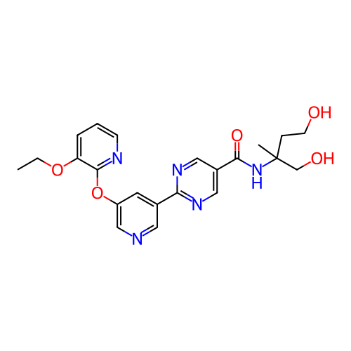 Chemical structure of BindingDB Monomer ID 276753