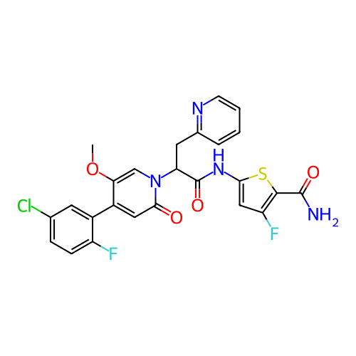 Chemical structure of BindingDB Monomer ID 276772