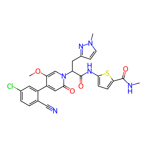 Chemical structure of BindingDB Monomer ID 276781